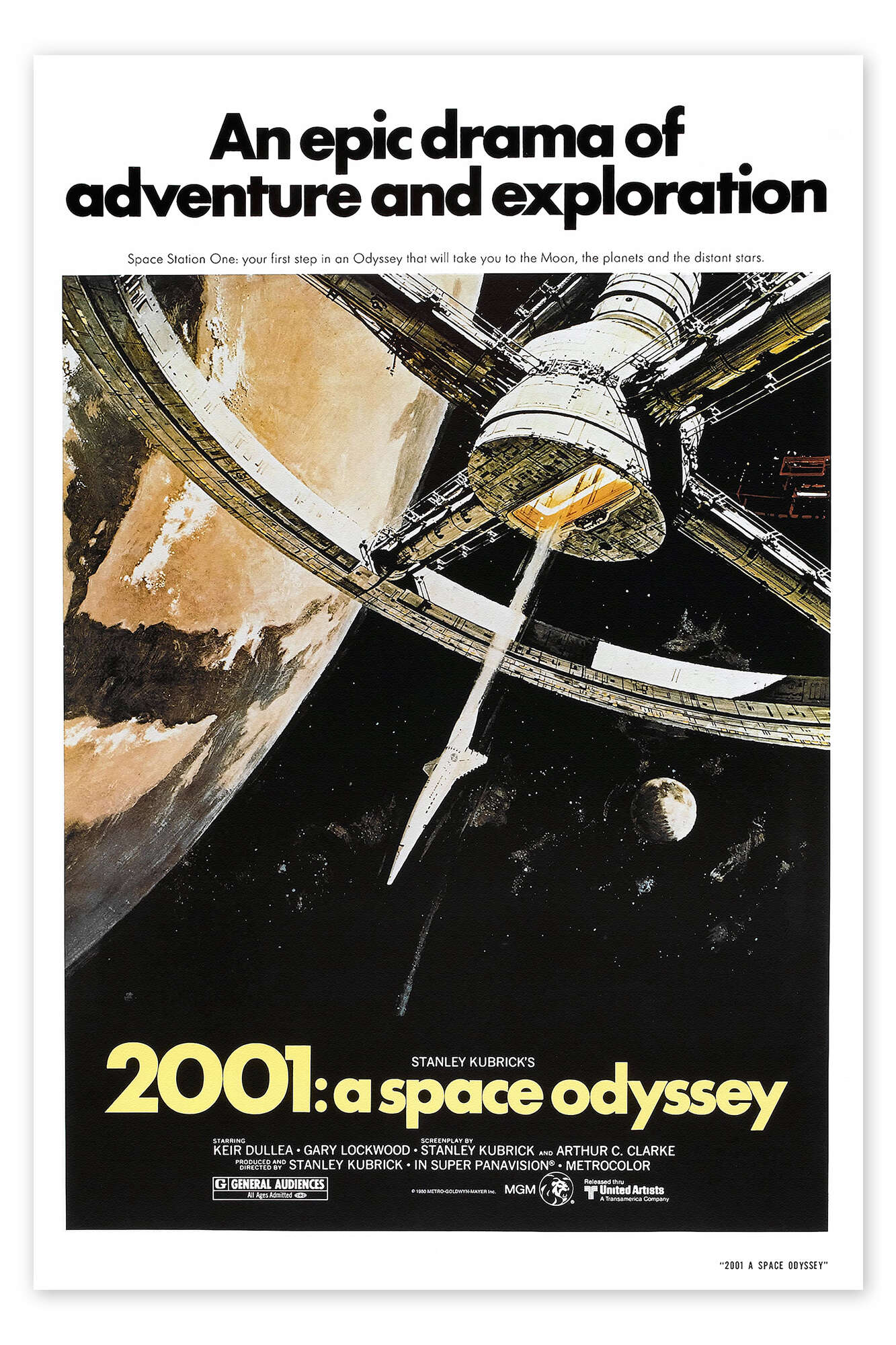 Cartel de 2001: Odisea en el espacio