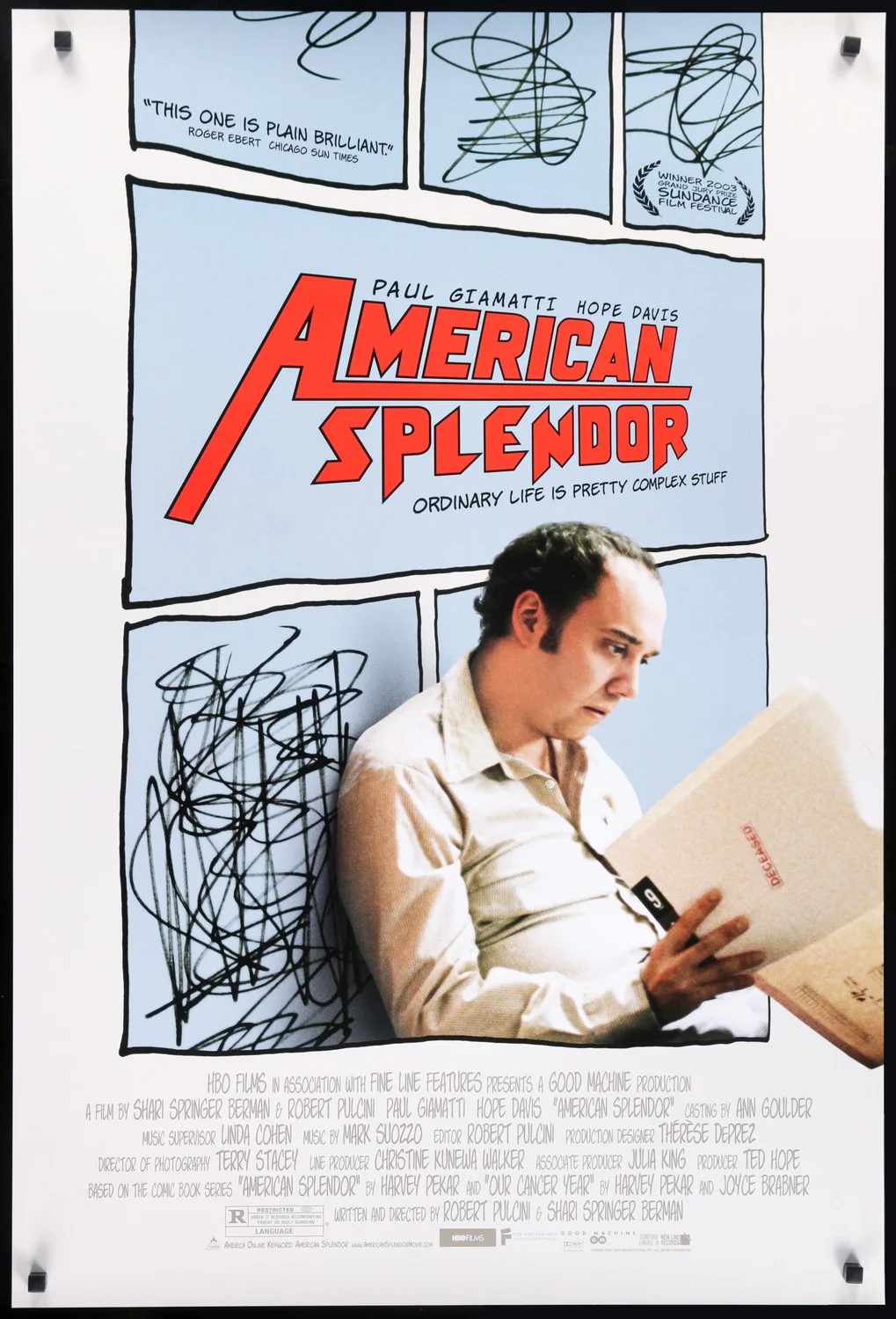 Cartel de American Splendor
