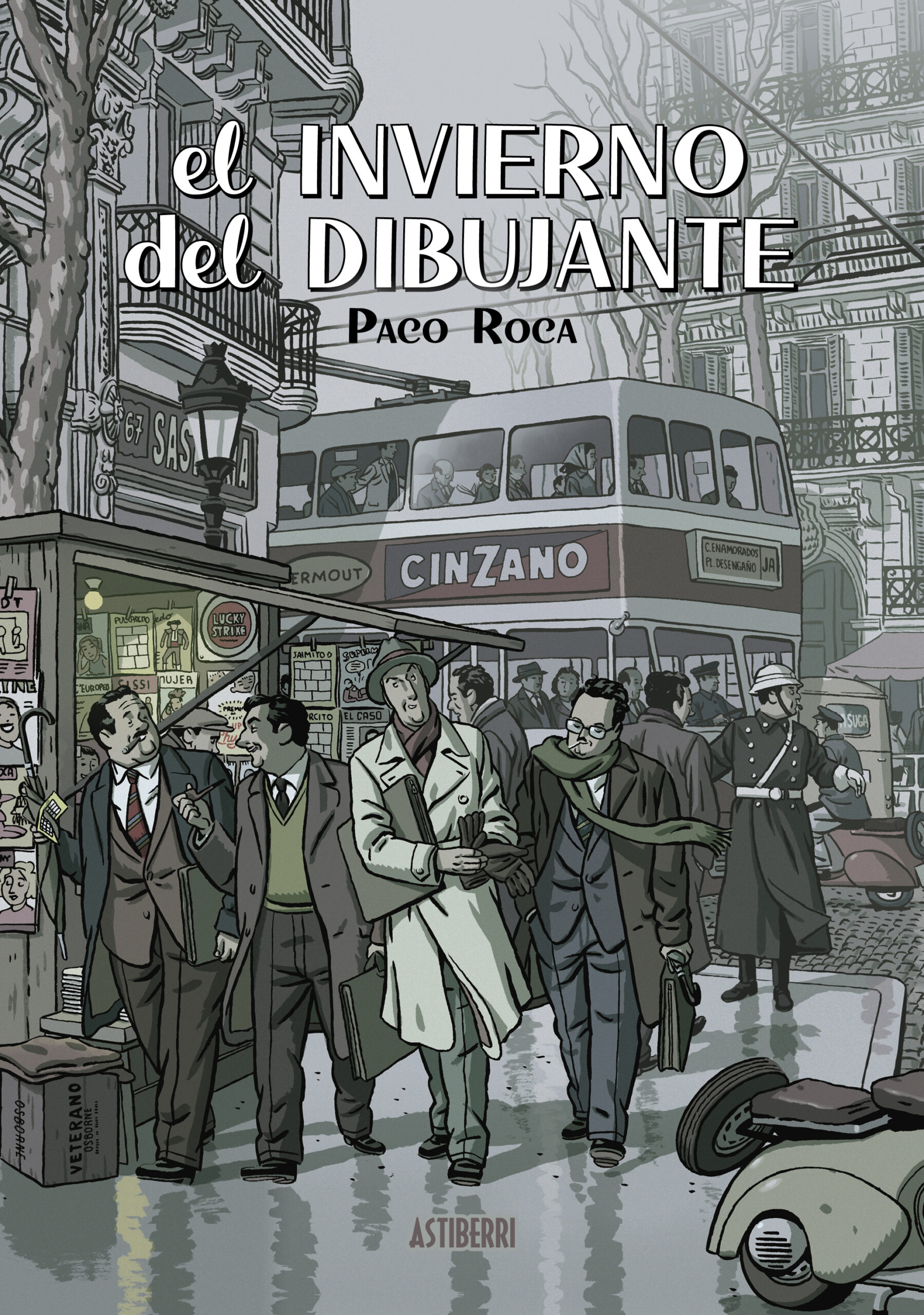 Portada de El invierno del dibujante