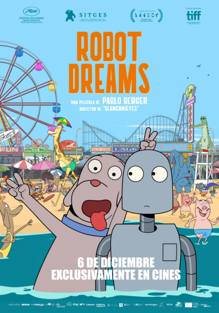 Cartel de Robot Dreams