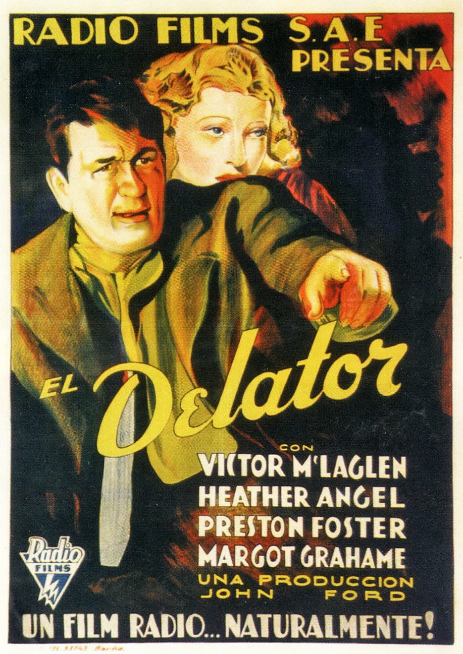 Cartel de El delator