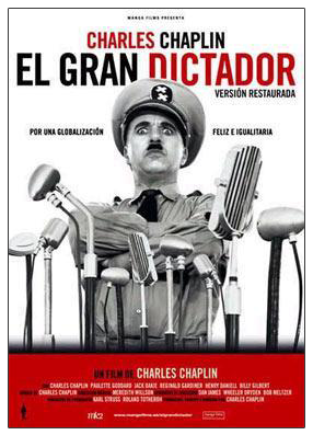 Cartel de El gran dictador