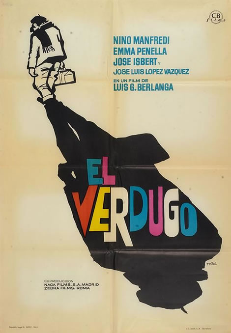 Cartel de El verdugo