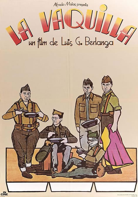 Cartel de La vaquilla