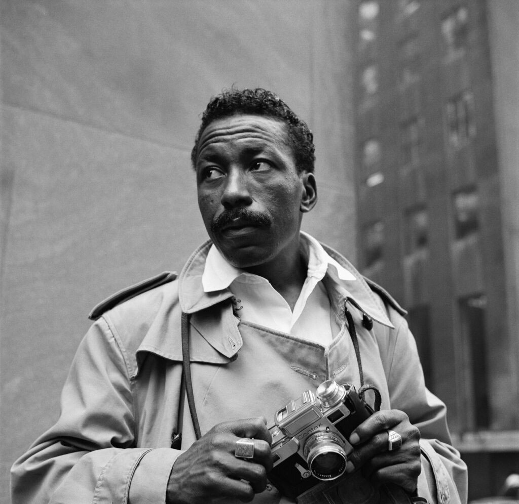 Retrato de Gordon Parks