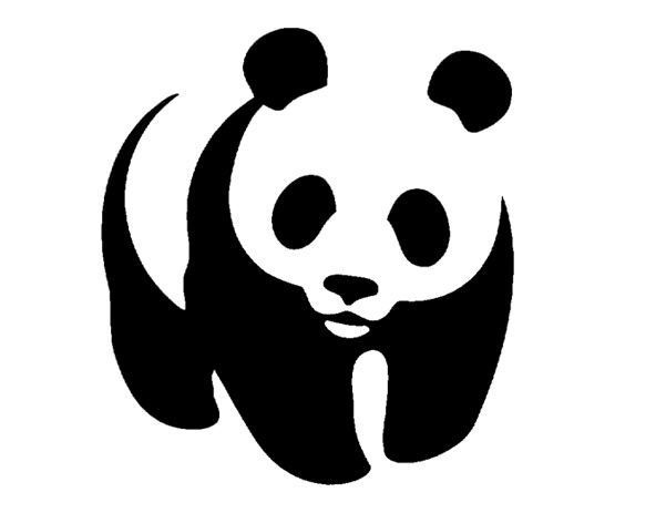 Ejemplo de cierre con el logotipo de WWF